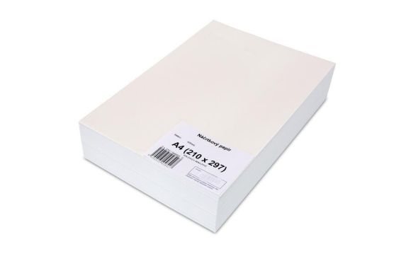 Náčrtkový papír  A4/500listů, STEPA ,balení 500 ks