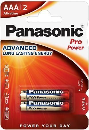 Baterie Pro power, AAA 2 ks, PANASONIC