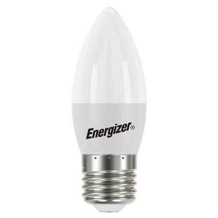 LED žárovka, E27, svíčka, 4,9W (40W), 470lm, 4000K, ENERGIZER