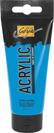 Akrylová barva SOLO GOYA, Light Blue, 100 ml v tubě, KREUL Akrylová barva SOLO GOYA, Light Blue, 100 ml v tubě, KREUL