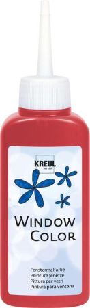 Barva na sklo Window Color, Dark Red, 80ml, KREUL Barva na sklo Window Color, Dark Red, 80ml, KREUL