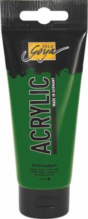 Akrylová barva SOLO GOYA, Foliage Green, 100 ml v tubě, KREUL Akrylová barva SOLO GOYA, Foliage Green, 100 ml v tubě, KREUL