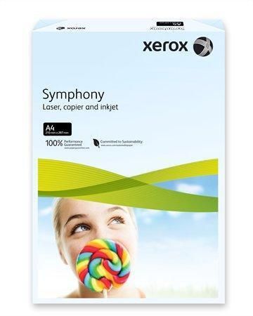 Xerografický papír Symphony, světle modrá, A4, 160g, XEROX ,balení 250 ks