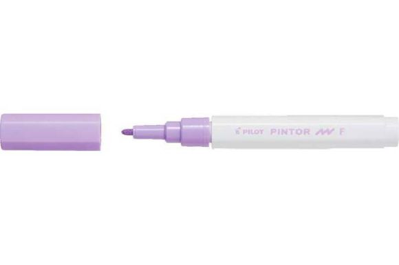 Dekorativní popisovač Pintor F, pastelová fialová, 1 mm, PILOT