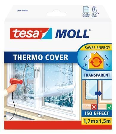 Termoizolační fólie na okna tesamoll® 5430, 1,5 m x 1,7 m, TESA