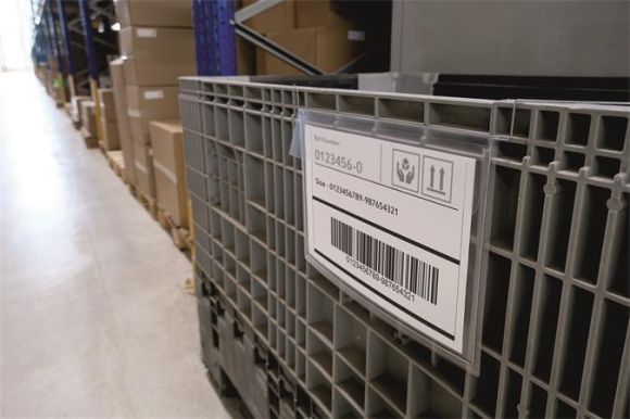 Logistická kapsa, transparentní, A4, horizontální, s drátem a klopou, 50 ks / balení, DURABLE 118819 ,balení 50 ks