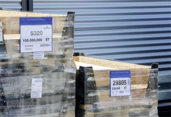 Logistická kapsa, tmavě modrá, A5, horizontální, s drátem, 50 ks / balení, DURABLE 175207 ,balení 50 ks