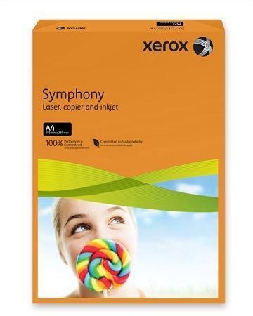 Xerografický papír Symphony, oranžová, A4, 80g, XEROX ,balení 500 ks