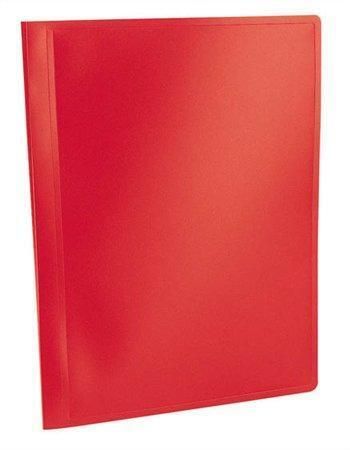 Katalogová kniha Standard, červená, 20 kapes, A4, VIQUEL