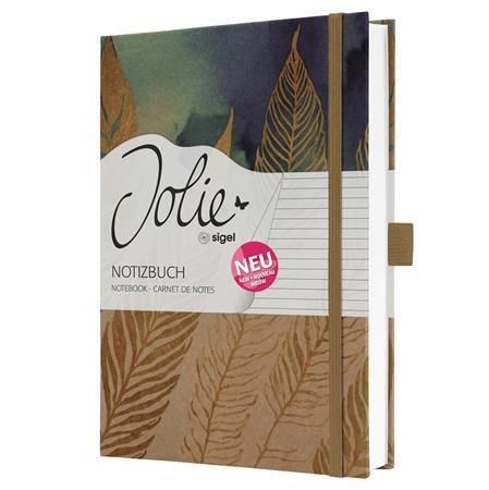 Exkluzivní zápisník Jolie, Pure Feathers, A5, linkovaný, 96 listů, tvrdé desky, SIGEL JN859