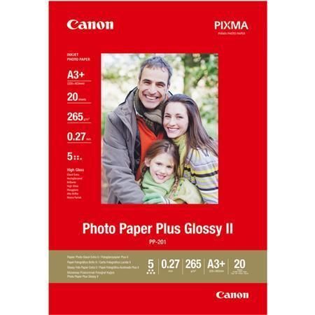 Fotografický papír, do inkoustové tiskárny, vysoce lesklý, A3+, 260 g, CANON 2311B021 ,balení 20 ks