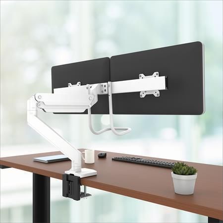 Držák na monitor s lištou Eppa Crossbar, bílá, 1 rameno, na 2 monitory, FELLOWES 9909401