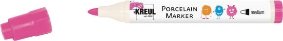 Fix na porcelán, medium, růžová, KREUL Fix na porcelán, medium, růžová, KREUL