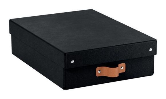 Úložný box Puro, černá, velikost M - nízký, 2 ks/balení, LEITZ 61480095 ,balení 2 ks Úložný box Puro, černá, velikost M - nízký, 2 ks/balení, LEITZ 61480095 ,balení 2 ks