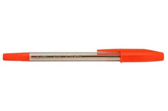 Kuličkové pero SA-S, červená, 0,35 mm, s uzávěrem, UNI ,balení 12 ks