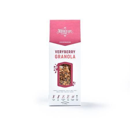 Granola Veryberry, rybíz, 320 g, HESTER`S LIFE