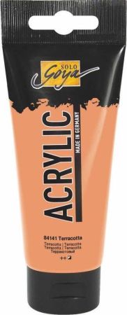 Akrylová barva SOLO GOYA, Terracotta, 100 ml v tubě, KREUL