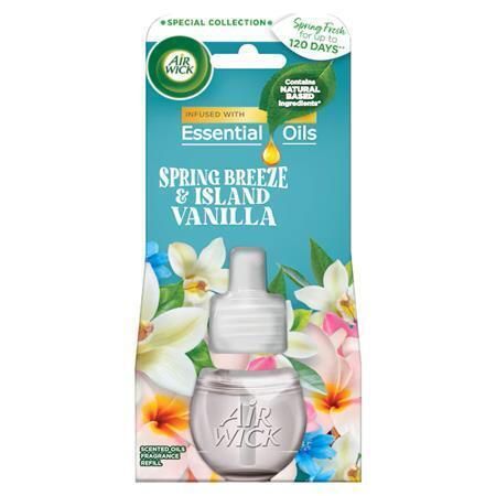 Náplň do osvěžovače vzduchu Life scents, Jarní vánek a vanilka, elektrický, 19 ml, AIR WICK 310909 Náplň do osvěžovače vzduchu Life scents, Jarní vánek a vanilka, elektrický, 19 ml, AIR WICK 310909
