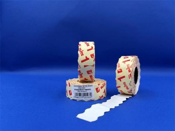 Cenové etikety, bílá, 22 x 12 mm, odnímatelné, BLITZ 5998377101930 Cenové etikety, bílá, 22 x 12 mm, odnímatelné, BLITZ 5998377101930