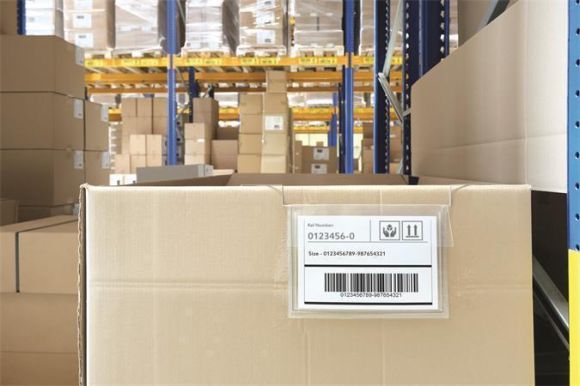 Logistická kapsa, transparentní, A5, horizontální, s drátem a klopou, 50 ks / balení, DURABLE 118719 ,balení 50 ks