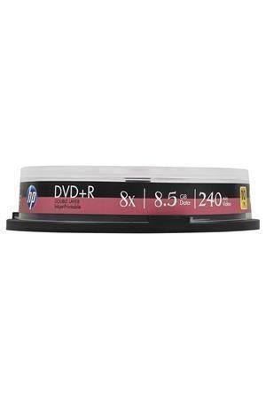 DVD+R, dvouvrstvý, 8,5 GB, 8x, 10 ks, spindle, HP 69309 ,balení 10 ks