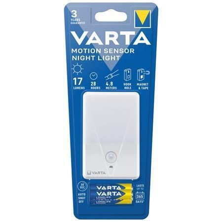 Noční světlo Motion Sensor Night, LED, VARTA 16624101421