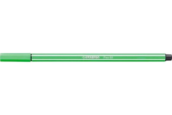 Fix, 1 mm, STABILO Pen 68, smaragdově zelená světlá