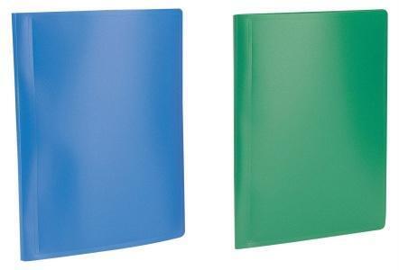 Katalogová kniha Standard, zelená, 40 kapes, A4, VIQUEL
