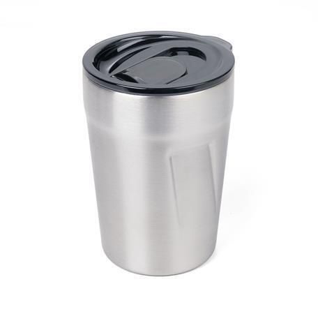 Termoska Cup-uccino, stříbrná, 300 ml, nerez, TROIKA CUP30/ST