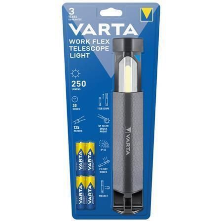 Svítilna Work Flex Telescope, LED, VARTA 18646101421