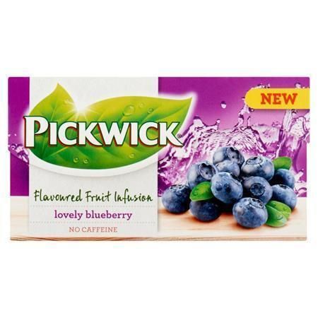 Ovocný čaj Fruit Fusion, borůvka, 20x 2 g, PICKWICK 4029681 Ovocný čaj Fruit Fusion, borůvka, 20x 2 g, PICKWICK 4029681