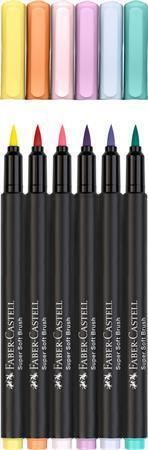 Fixy Black Edition, 6 barev, FABER-CASTELL 116453