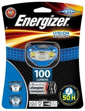 Čelovka Headlight Vision, 2 LED, 3xAAA, ENERGIZER