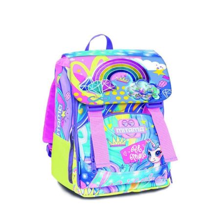 Školní aktovka 4Zip, rainbow, MITAMA 64720