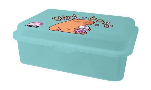 Svačinový box Lollipop Capybara, růžová, LIZZYSULI 7720001000 Svačinový box Lollipop Capybara, růžová, LIZZYSULI 7720001000