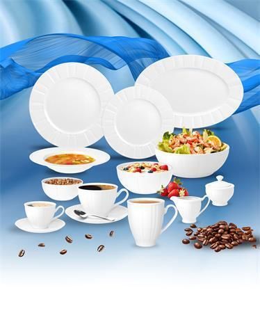 Miska Oslo, bílá, 14 cm, sada 6 ks, ROTBERG 1211OSL012 ,balení 6 ks Miska Oslo, bílá, 14 cm, sada 6 ks, ROTBERG 1211OSL012 ,balení 6 ks