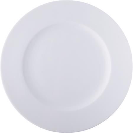 Mělký talíř Economic, bílá, 24 cm, sada 6 ks ,balení 6 ks