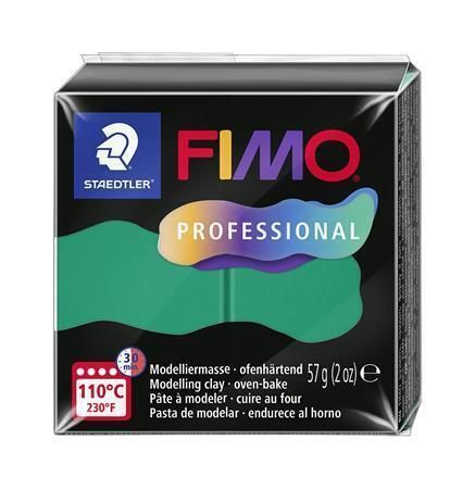 Modelovací hmota FIMO Professional, zelená, 57 g, FIMO 8040-500 Modelovací hmota FIMO Professional, zelená, 57 g, FIMO 8040-500