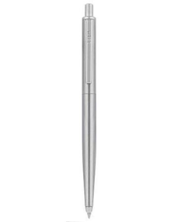 Kuličkové pero 901, stříbrná, 0,24 mm, stiskací mechanismus, ZEBRA 83757