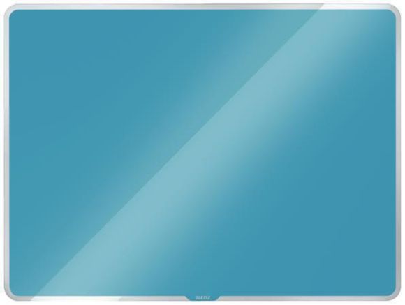 Magnetická skleněná tabule Cosy, matně modrá, 60x40 cm, LEITZ