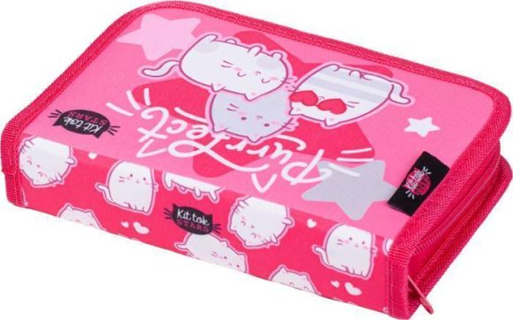 Penál Kit tok Stars Purrfect, 2 klopy, na zip, LIZZYSULI 7210046002 Penál Kit tok Stars Purrfect, 2 klopy, na zip, LIZZYSULI 7210046002