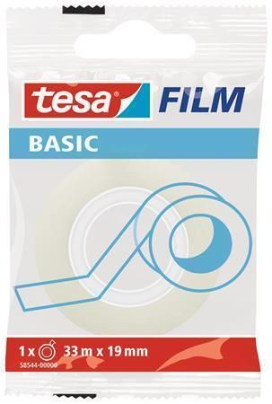 Lepicí páska Basic 58544, průhledná, 19 mm x 33 m, TESA