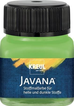 Barva na světlý a tmavý textil, listová zelená, 20 ml, JAVANA, KREUL