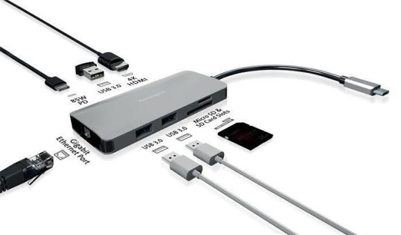 Dokovací stanice UH1400P, 8 portů, USB-C, KENSINGTON K33820WW Dokovací stanice UH1400P, 8 portů, USB-C, KENSINGTON K33820WW