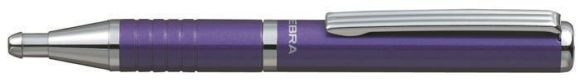 Kuličkové pero SL-F1, metalická fialová, 0,24 mm, teleskopické, ZEBRA 23478