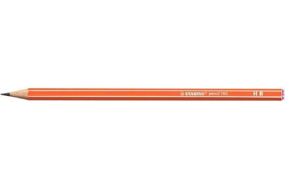 Grafitová tužka Pencil 160, oranžová, HB, šestihranná, STABILO