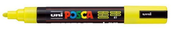 Akrylový popisovač Posca PC-5M, hroznově zelená, 1,8-2,5 mm, UNI 319400000