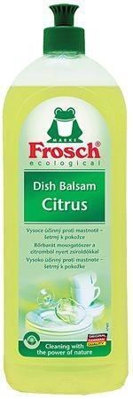 Prostředek na mytí nádobí, balzám, citrus, 750 ml, FROSCH