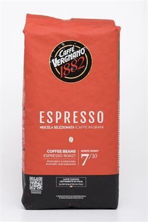Káva Espresso, pražená, zrnková, 1000 g, CAFFÉ VERGNANO 2292001