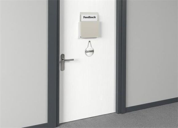 Držák na katalogy Info Box, šedá, na zeď, A4, na výšku, samolepicí, DURABLE 507210 Držák na katalogy Info Box, šedá, na zeď, A4, na výšku, samolepicí, DURABLE 507210